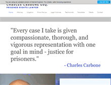 Tablet Screenshot of charlescarbone.com